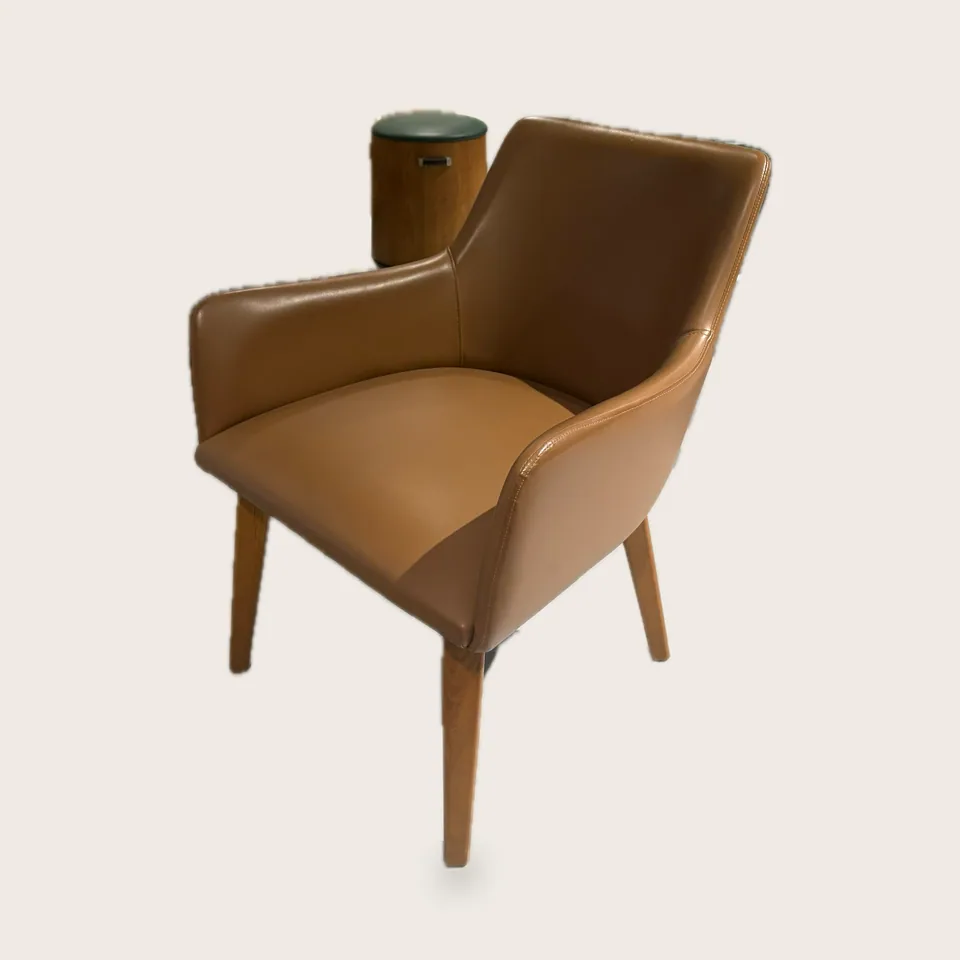 Cognac Wrap Chair